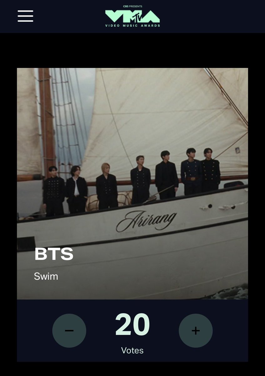 mxcharts's tweet photo. 🗳️| ¡VOTOS DOBLES EN POWER HOUR! 

Comenta tus capturas de voto aquí 👇

Categorías de nominación: 
• Song Of The Year (Swim): https://t.co/YviTagdeCn
• Best K-Pop (Swim): https://t.co/mWuJDzujhK

Comenta tus capturas usando: 
VOTE FOR SWIM ON VMAS 
VOTE FOR BTS ON VMAS 
#VoteForBTSonVMAs 
#VoteForSWIMonVMAs