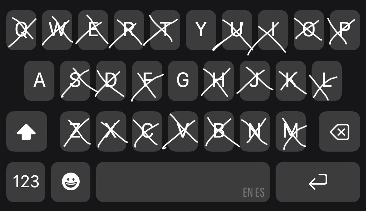 dakeyuurei's tweet photo. What is your name without these letters? https://t.co/D9i7tDCVM1