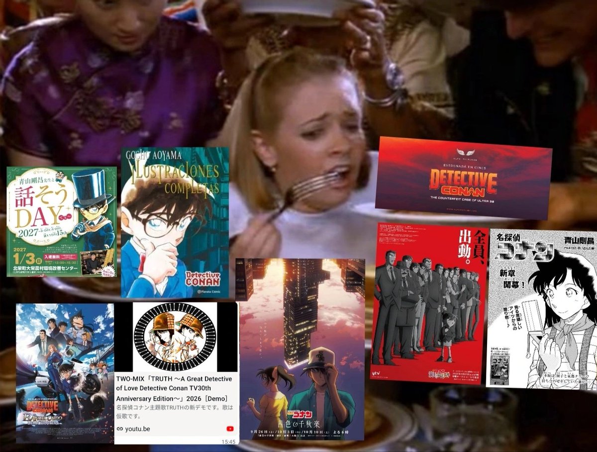 GardienneWorld's tweet photo. El fandom de Detective Conan ahora mismo 😂🍿👀💥💣🔥😎 https://t.co/BNEsH3u50t