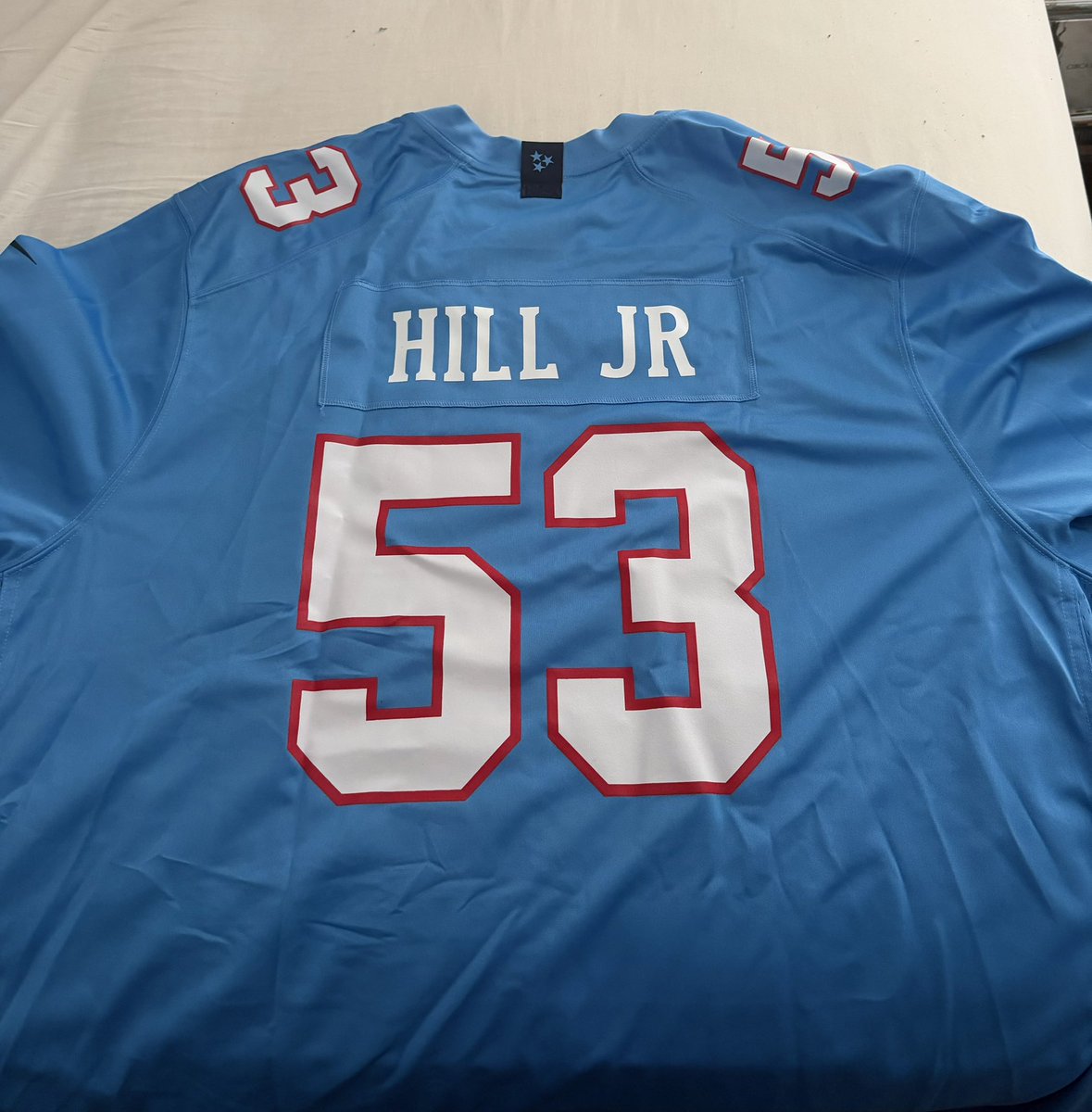 itzGlide's tweet photo. @MusicCityNick Got his jersey for a reason https://t.co/nuyDgxco7o
