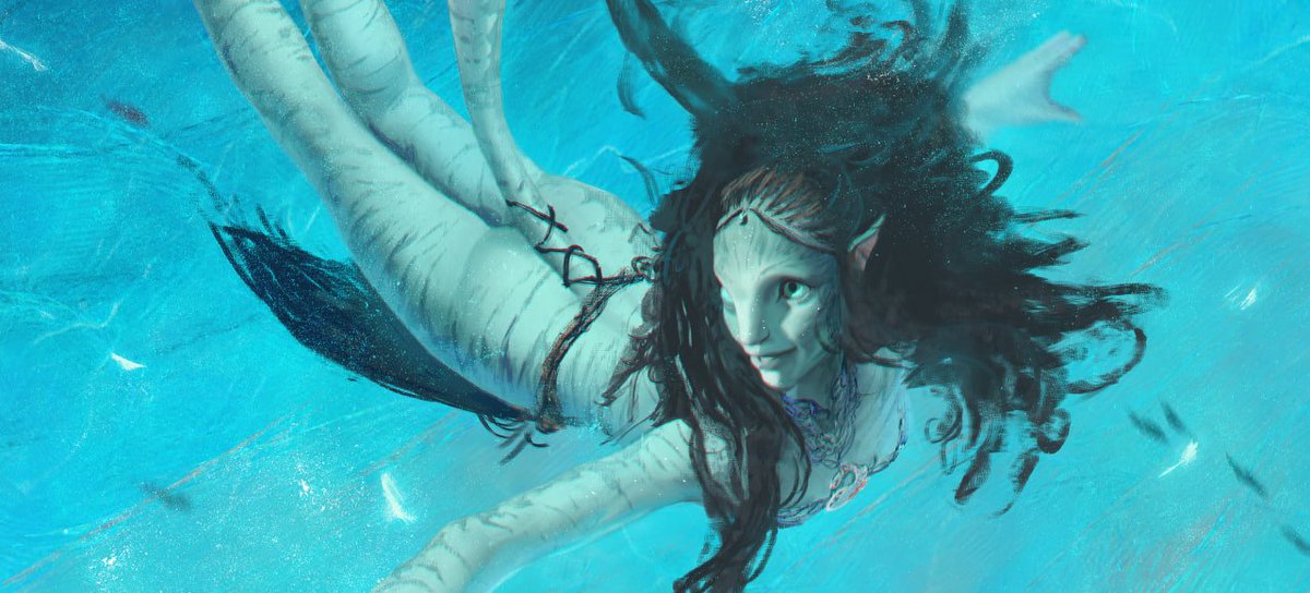 Alicekosh1's tweet photo. Finished my little mermaid <3 Hope you like it too! 
My fav girl from #Avatar 

#fanartㅤㅤㅤㅤ https://t.co/vyg3UKHeeo