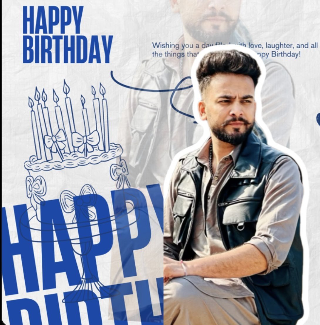 IamRoyalPandit's tweet photo. Many many happy returns of the day bro...,..

STAY BLESSED ELVISH YADAV
#HappyBirthdayElvish
JANAMDIN MUBARAK ELVISH https://t.co/LETM8xrcyJ
