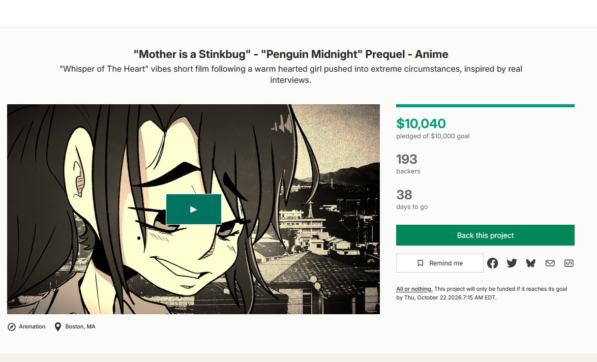 RyanStormah's tweet photo. FUNDED!!
Thank you all so much for all of your support! Be it sharing the campaign around, sending anything in, or just leaving a very kind comment! None of this would be possible without everything you guys have done.
From the bottom of my heart, thank you all, so much. https://t.co/ab6vSeBzUu