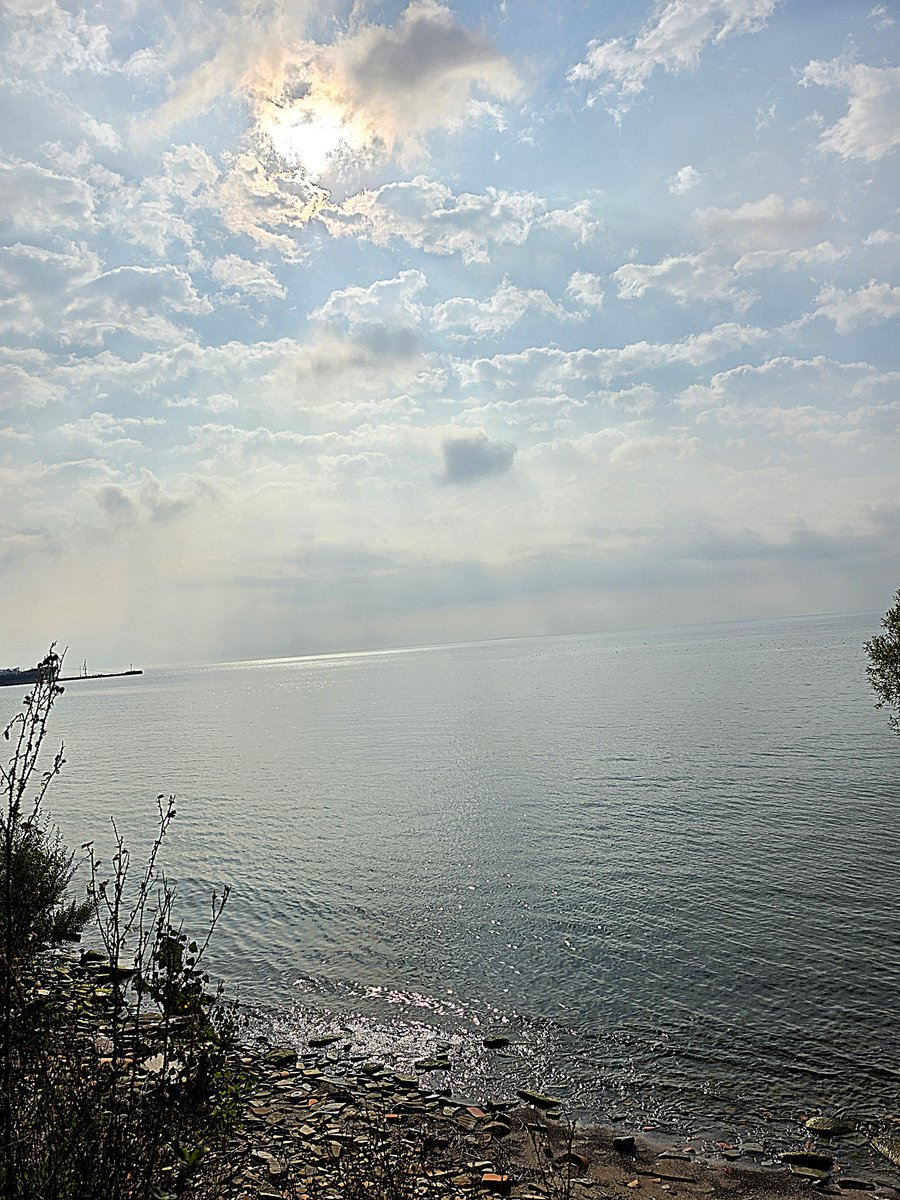SojkaAnn's tweet photo. #LakeOntario  this morning. https://t.co/ITTfJOG38e