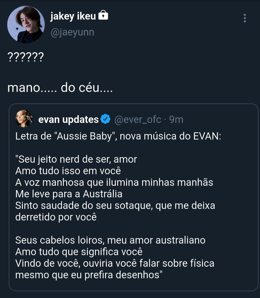 yeonsugaberti's tweet photo. #HEEJAKE mini au: Aussie Baby

Onde Heeseung não iria desistir de reconquistar Jake, nem que fosse preciso fazer uma música sobre ele. https://t.co/QafBzjF6Yi
