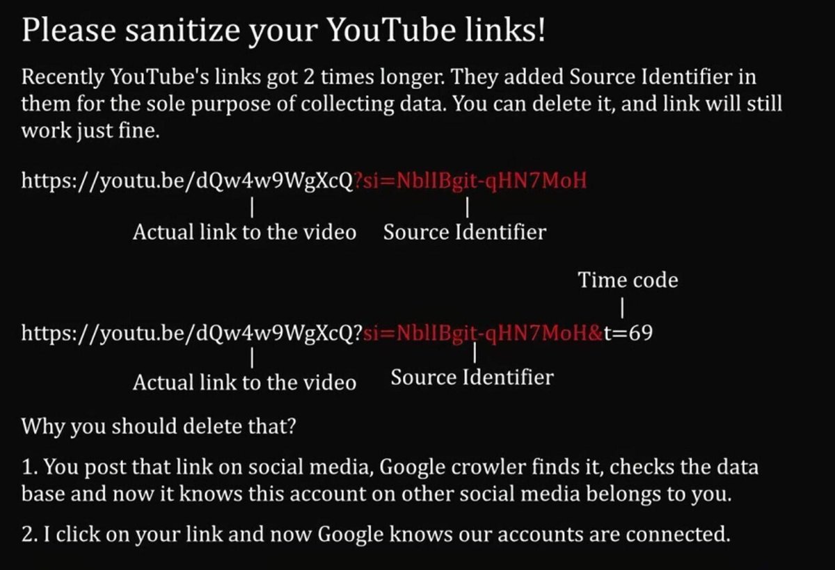 bourglor's tweet photo. Hey guys, just a warning for any submission; 

Please make sure to sanitize your links so you don’t accidentally leak/doxx yourself. The internet is never safe, so it’s useful knowledge. Here is an infographic. You can also turn it off in your settings. https://t.co/uykez7hSzM