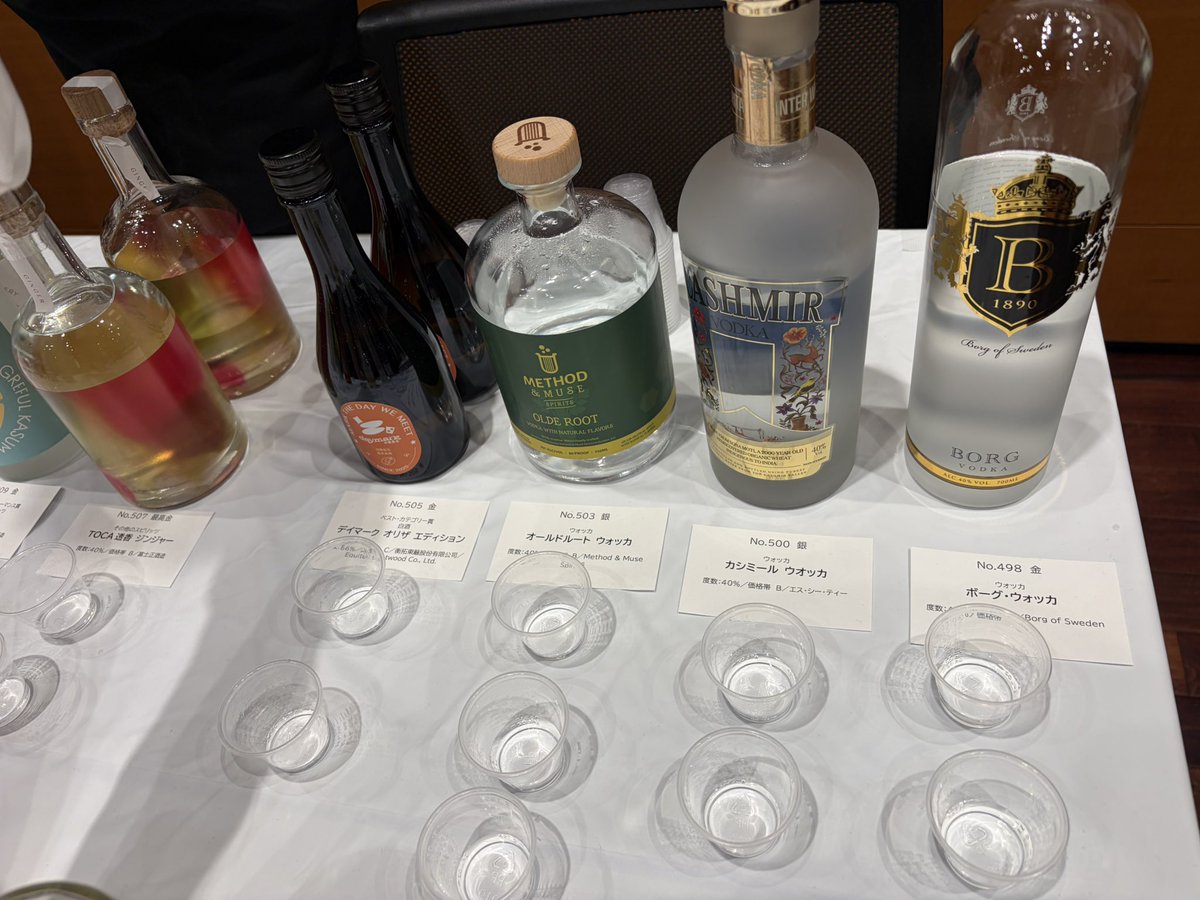 Nochi_2026_'s tweet photo. 今日（昨日）は、#TWSC 
TOKYO WHISKY &amp; SPIRITS COMPETITION 2026に行ってきました🥃

ウイスキー、ウオッカ、ラム、テキーラ、ジン、ピスコ、リキュールなどたくさん試飲しました❗️
お土産もいっぱい……ポスター、お酒、つまみ、、、お迎えしてほくほくです♨️ https://t.co/IGlctYU1Zs