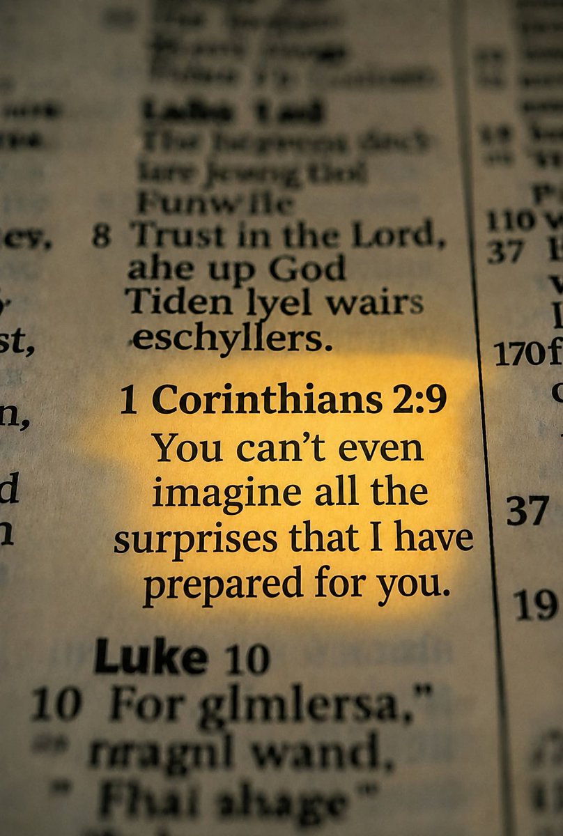 tweetsverses's tweet photo. 1 CORINTHIANS 2:9 https://t.co/fYJgehh1jH