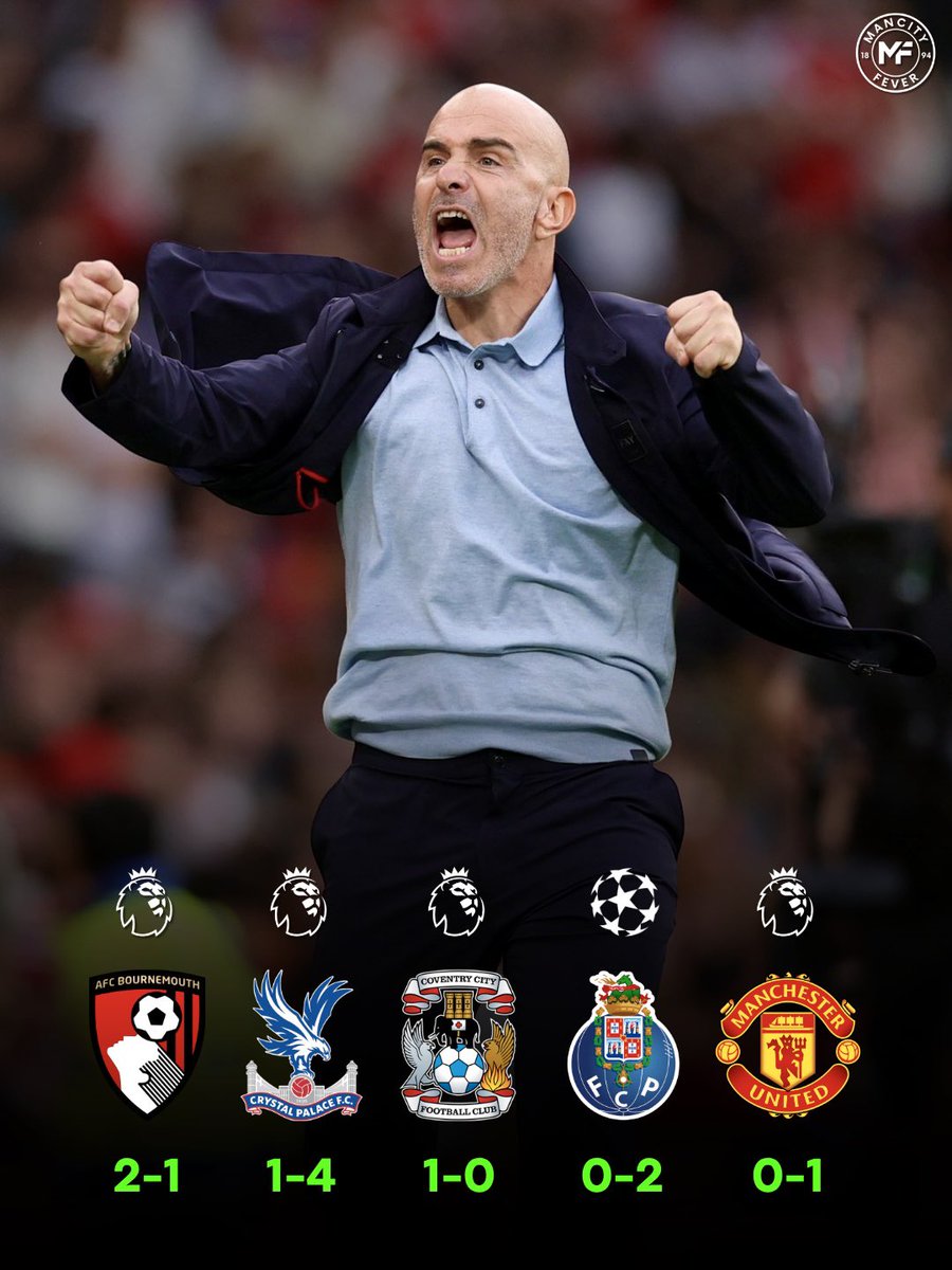 mancityfever2's tweet photo. Enzo Maresca has done it! Our new manager has guided Man City to victory in his first Manchester derby and secured FIVE consecutive wins! 😎✅

The perfect successor to Pep? ✨ https://t.co/V1UK69n3RO