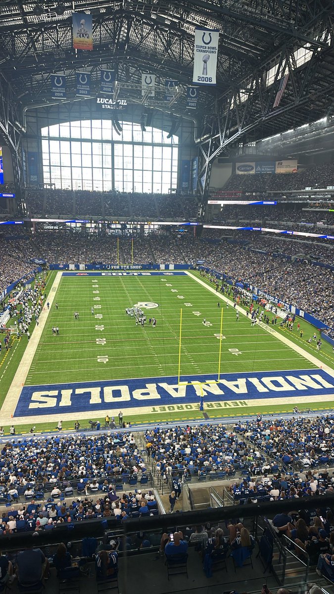 I_AM_WILDCAT's tweet photo. Colts shooting themselves in the foot on offense, defense, and special teams. 

We are so back. https://t.co/lIFEwlAdHU