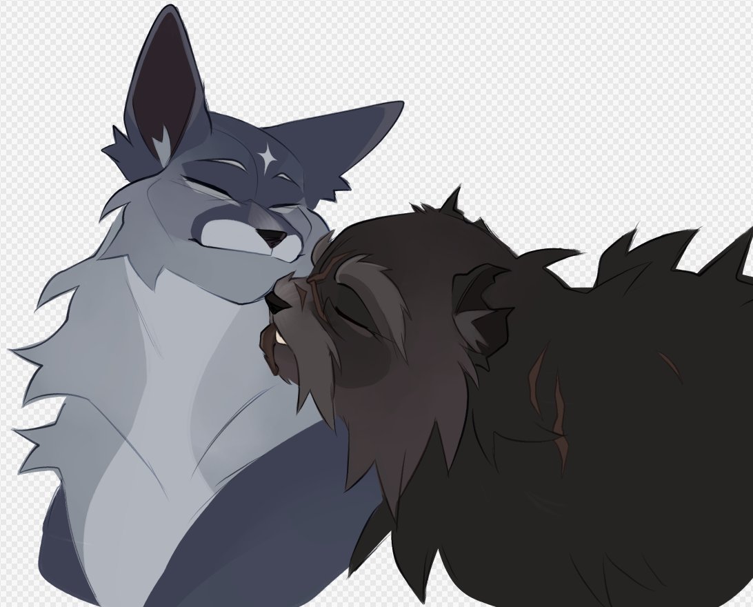lycancthropy's tweet photo. I LOVE BLUEYELLOW SO MUCH it might be one of my fav ships from the series- both characters are so wonderful and imagining them tending to eachother in their last moons makes my heart happy https://t.co/wfGzFSMMbR