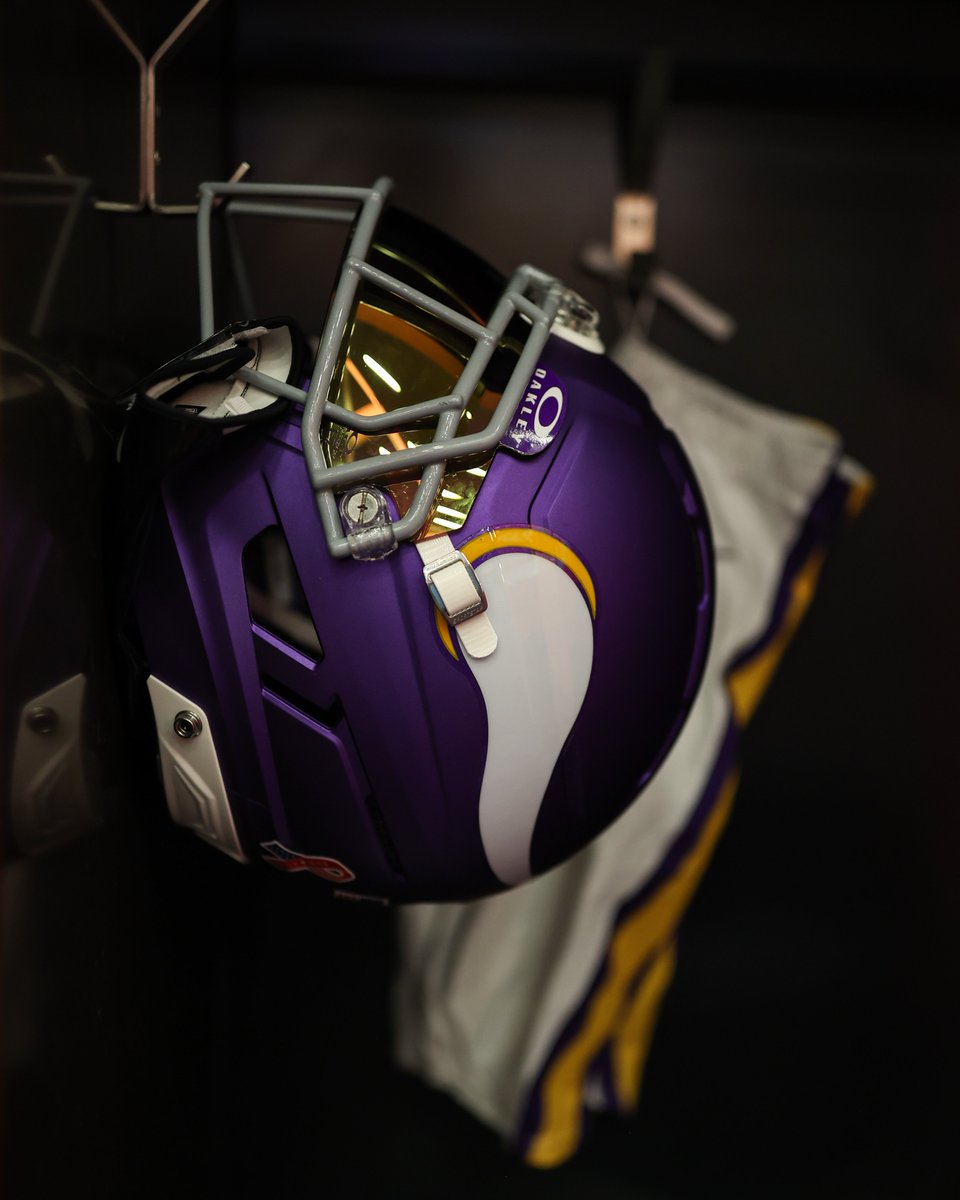 Vikings's tweet photo. Ready for Week 1 💜💛 https://t.co/qX4oaeI6np