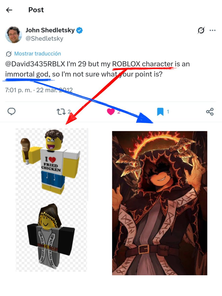 M30W_C4T_200's tweet photo. For some who wonder why there are many fanart of Telamon as a god
Remember that Shedletsky post this
(Telamon god/demigod are canon and there is still a lot of evidence) https://t.co/vN5IASEInc