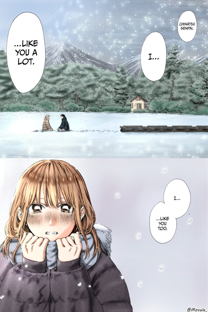 Mosule_'s tweet photo. I can't wait to see their confession animated 🥺 https://t.co/0yDSPfhBrH