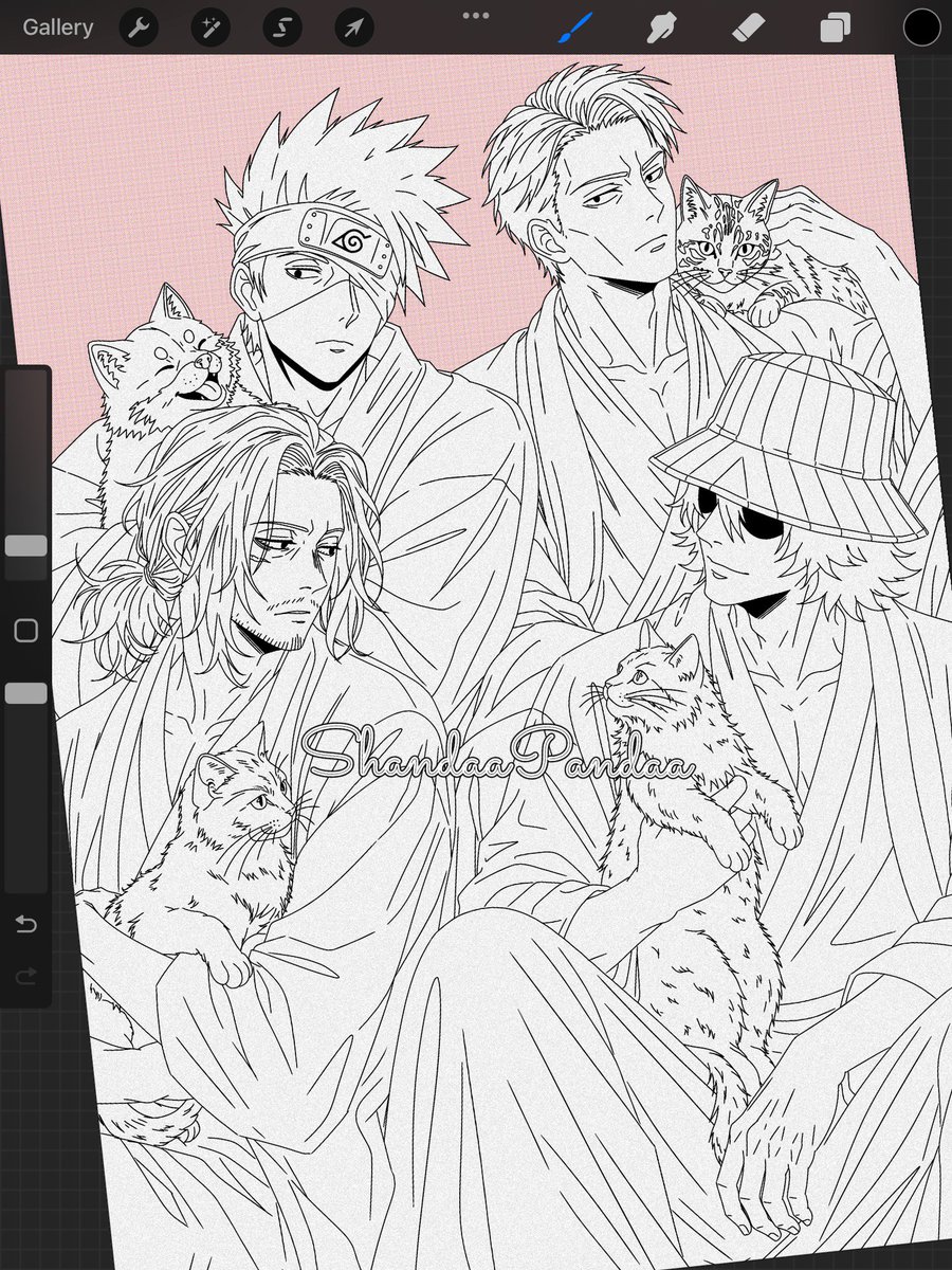 ShandaaPandaa's tweet photo. Art: ShandaaPandaa

Stay tuned for more

#aizawa #aizawashota #kakashi #nanami #nanamikento #urahara #eraserhead #naruto #myheroacademia #bleach #jujutsukaisen #fanart #digitalart #anime #art https://t.co/Fvl1FZi2ZT