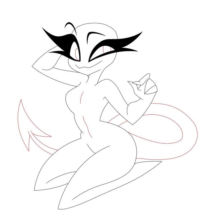 shellytheshell9's tweet photo. I know hazbin hotel sucks but I was lowkey bored so I made a oc
#Hazbinhotel #Art #oc #Healing 
[FAKE SCARS] https://t.co/EvlGiwGdYw
