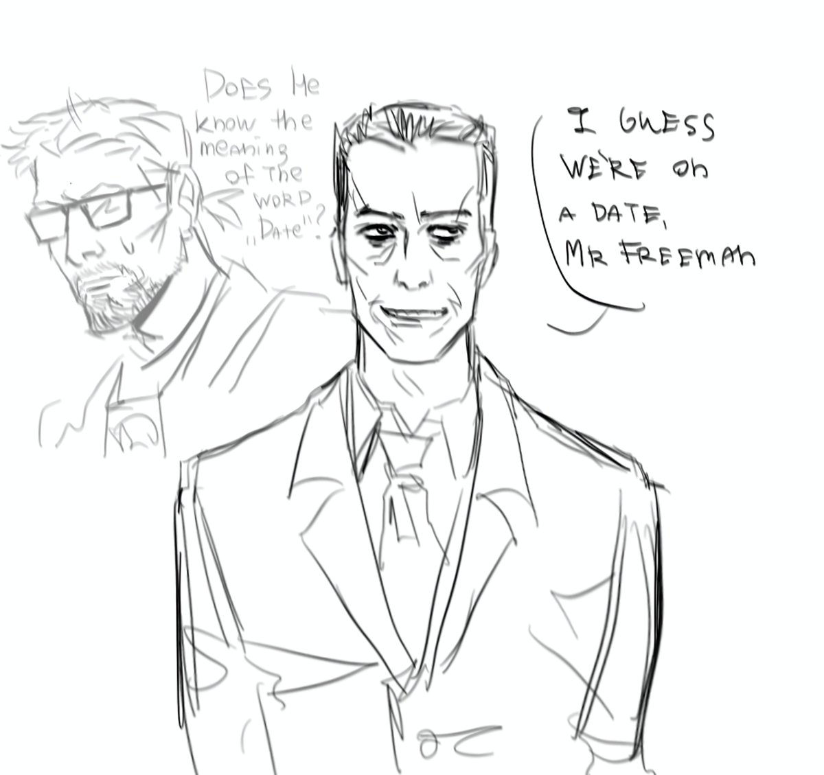 kiwimaan's tweet photo. #halflife #ggman https://t.co/YMboQsFsSM