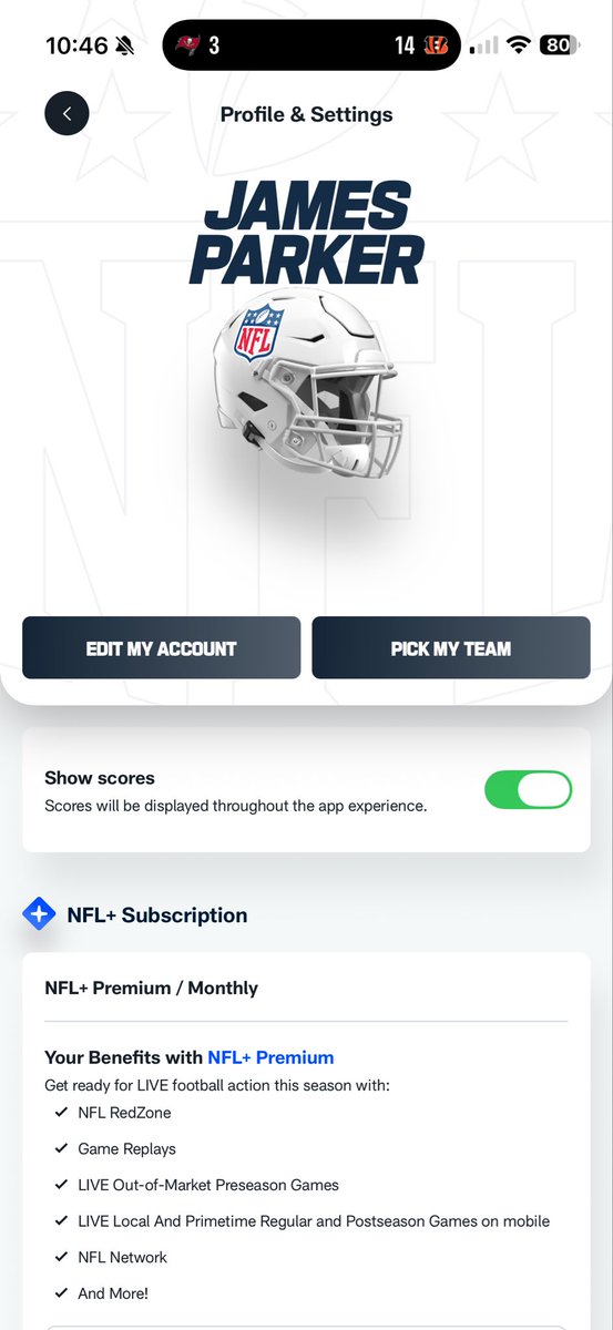 ParkerWayneJ's tweet photo. @nflnetwork @ScottHanson No longer getting error but RedZone is missing. It was there this morning and i pay for the service. https://t.co/zNDB8aZ9N9
