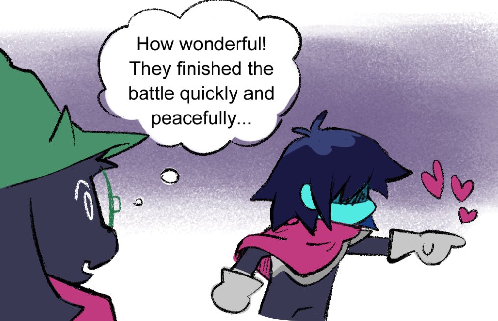 sploon_slh's tweet photo. i am weak for ch1 ralsei awkwardly learning to be a person https://t.co/x3fNg3lnLZ