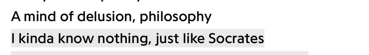 yeriichae's tweet photo. for some reason i only just realised how funny this lyric is https://t.co/mI86GBX61S