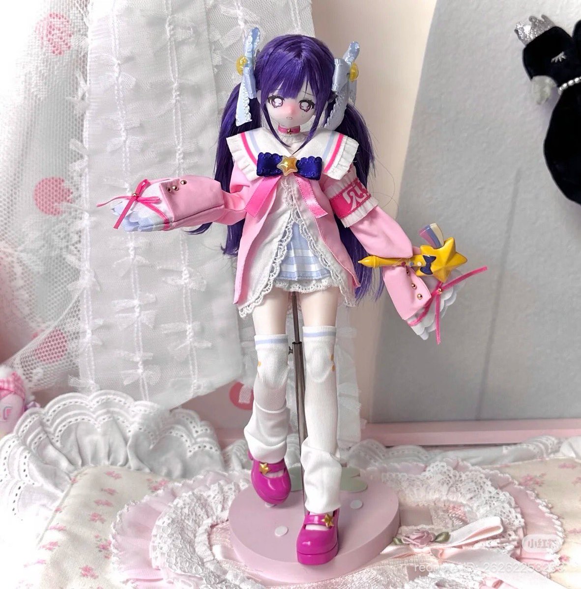hQKJ5a35sd69309's tweet photo. こちらが新伊甸が上海ワンフェスで発表予定の新作bjd「魔法乃少女之祈愿」のリーク画像になります🤭💖
発売が楽しみですね〜‼️
#魔法乃少女之祈愿 
#新伊甸 
#NEOEDENTOYS https://t.co/rhJ1W5Mwh2