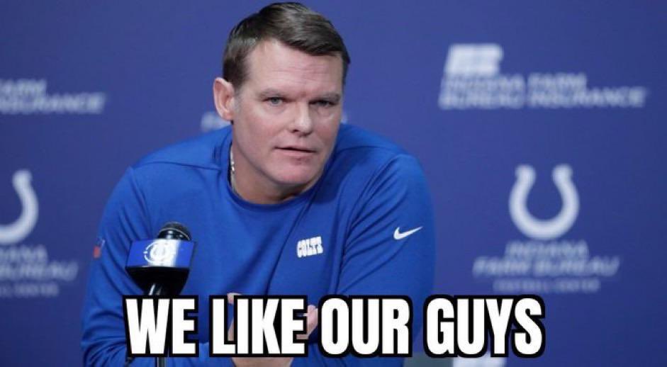 Colts_Coverage's tweet photo. Week 1 and already dusting off this gem. This defense is gross to watch, can’t stop anything. If only there was this thing called the offseason to make improvements. https://t.co/nLNXFeMgqM