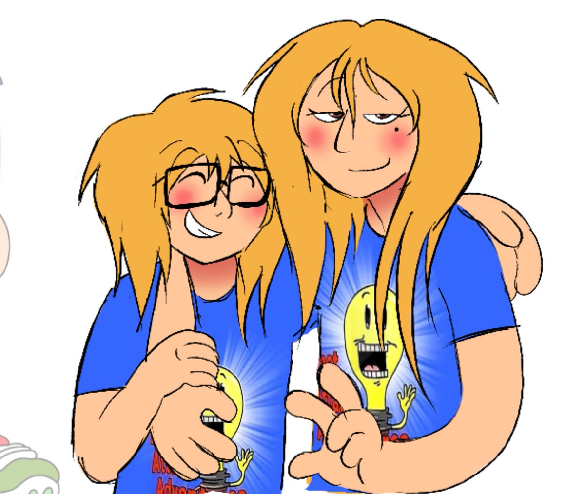 5100triple's tweet photo. New FAA oc; Factella!
She’s the cousin of Facty, she moved into the same town as the rest and was invited to join the gang! Shes two years older than Facty.

Both Facty and Factella get offended when told they look exactly the same, both believing otherwise.
#factattackadventures https://t.co/AFzwF6cHwe