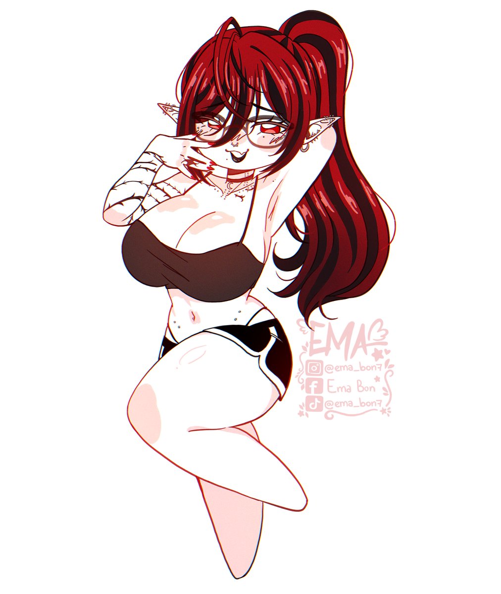 ema_bon7's tweet photo. —COMMISSIONS IN VGEN 💚
#commission #vgen #comm #art https://t.co/FCxFpkrtKP