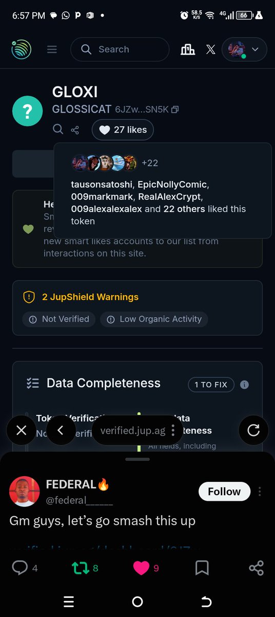 tausonsatoshi's tweet photo. @federal______ @GlossiCat7 Done 👍 https://t.co/tsO50DPKP0