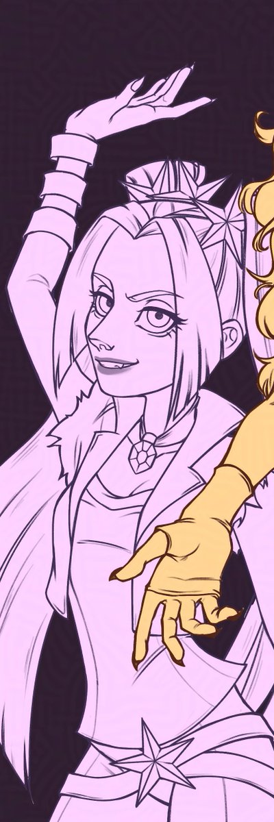 Asyajamm's tweet photo. I’ve been a huge sucker for cartoon villains since childhood ψ( ` ∇ ´ )ψ
#mlp #dazzlings https://t.co/s4b6bJM02R
