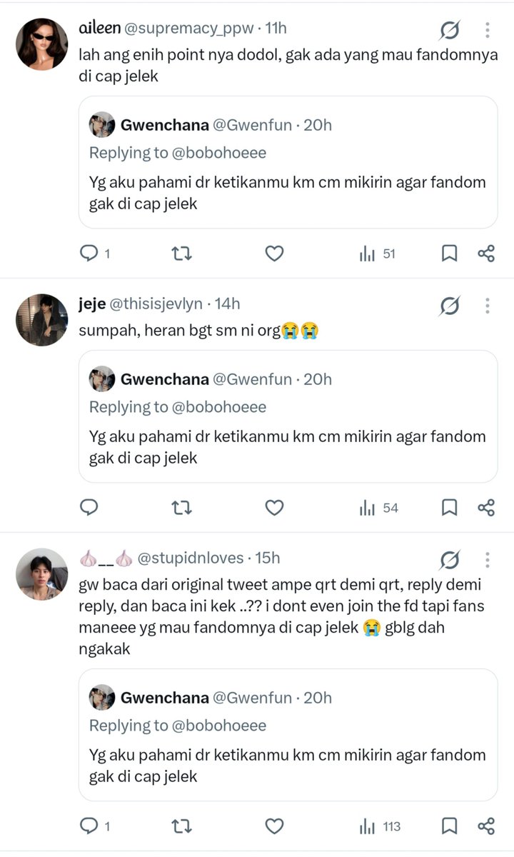 Gwenfun's tweet photo. @supremacy_ppw @thisisjevlyn @stupidnloves @ThalitaAlmaira @babomor @ppwjaya @wonbanizer @rereiiaarvt menjijikkan. Ngomong itu poinnya itu poinnya, tp gak ngerti poin gw! https://t.co/ZdKEnSV7tz