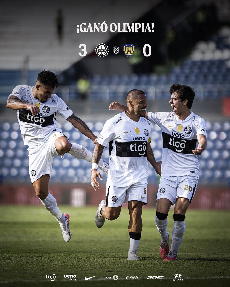 elClubOlimpia's tweet photo. 💪🏻 ¡GANÓ #𝗢𝗟𝗜𝗠𝗣𝗜𝗔! 🤍🖤🤍 https://t.co/ILeZByDp6S
