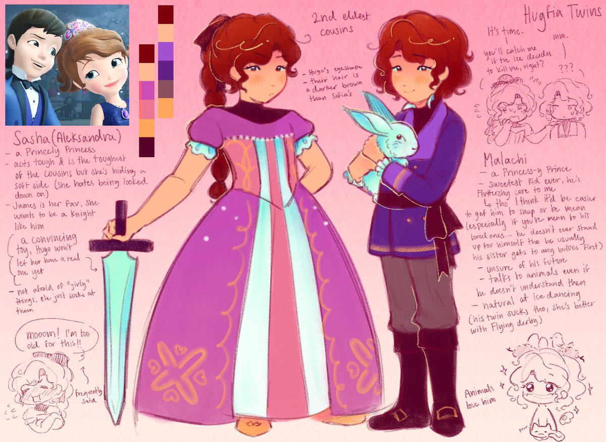 Cupids_Froggy's tweet photo. I got asked about Sofia the First fankids and so I LOCKED IN (this took me like . a month ๐ญ)
#sofiathefirst #hugfia https://t.co/tihrKmOCFD