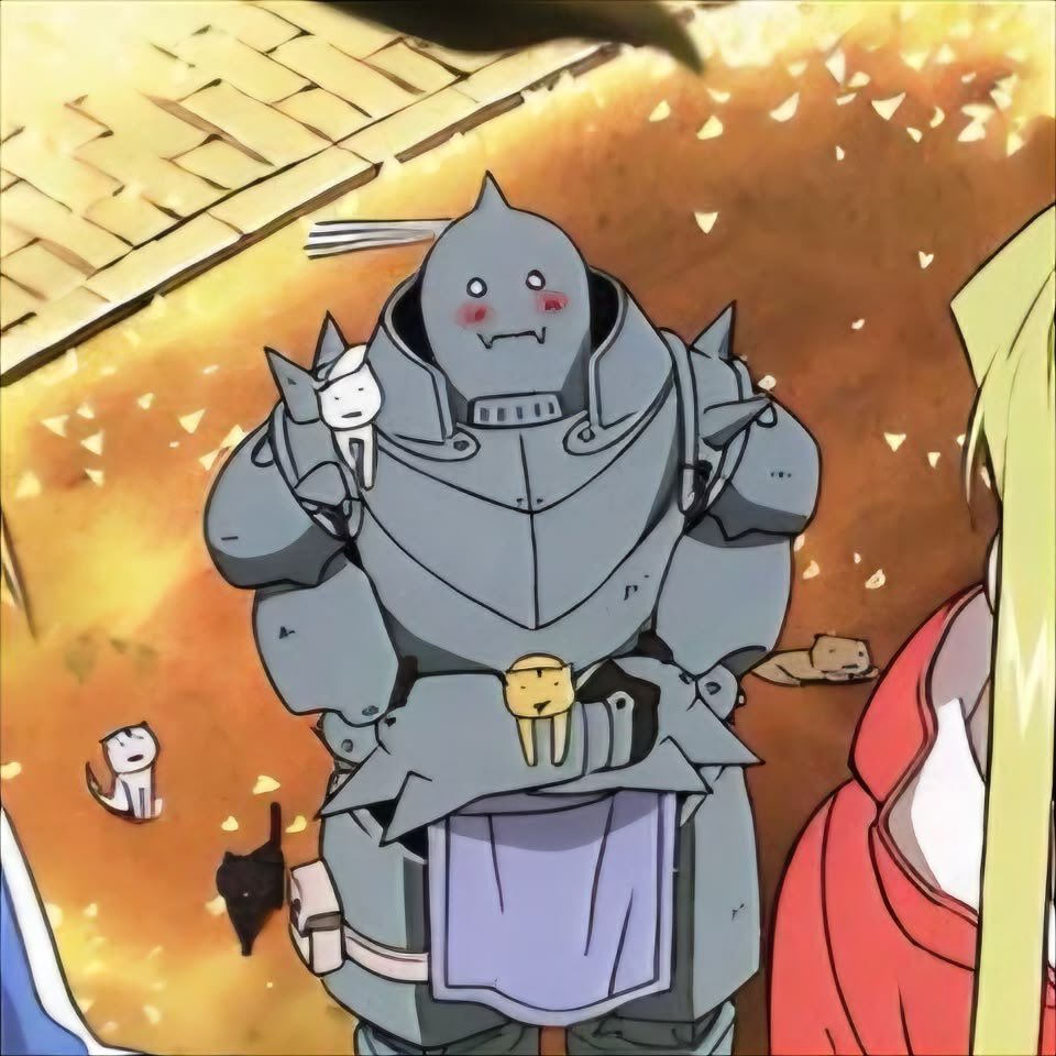 laika0920's tweet photo. Armor or not he’s so sweet 🥰🥰🥰 https://t.co/ESsDG15uwo