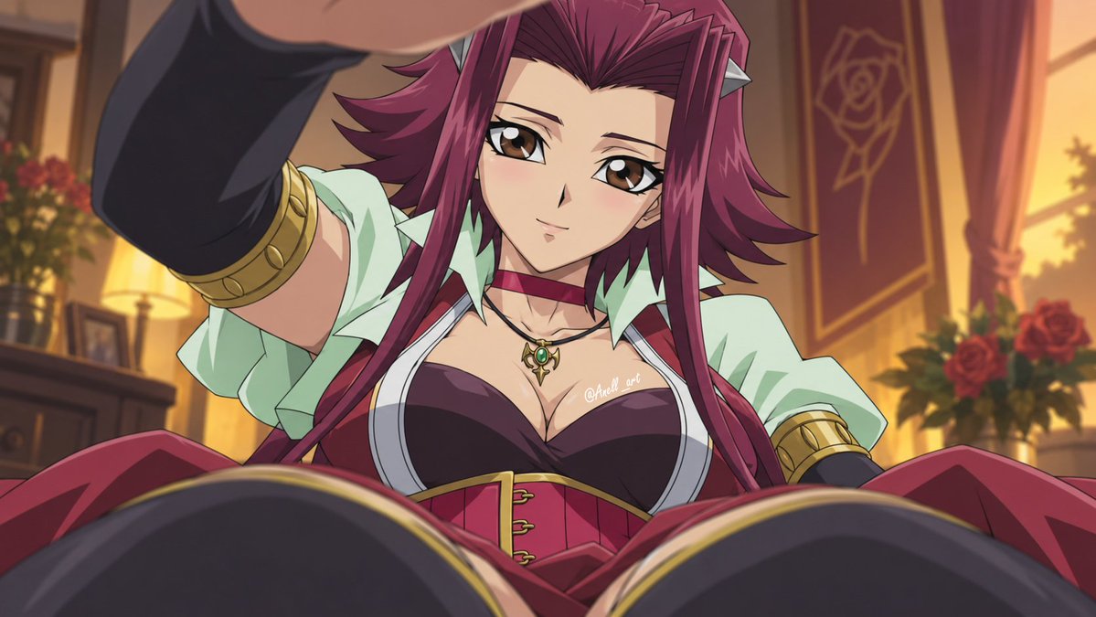 Anell_art's tweet photo. "You'll be fine here."
#十六夜アキ #AkiIzayoi #AkizaIzinski #YGO #YuGiOh #SFW https://t.co/SD7pp0tAEF