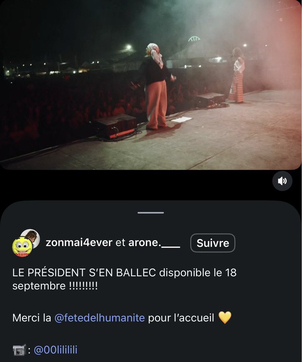 FC_arone's tweet photo. 🚨 NOUVEAU SON !! 🚨

ZonmaiI x arøne "LE PRÉSIDENT S'EN BALLEC" sera disponible le 18 Septembre !!! 🎉 https://t.co/PraCLZiA4V