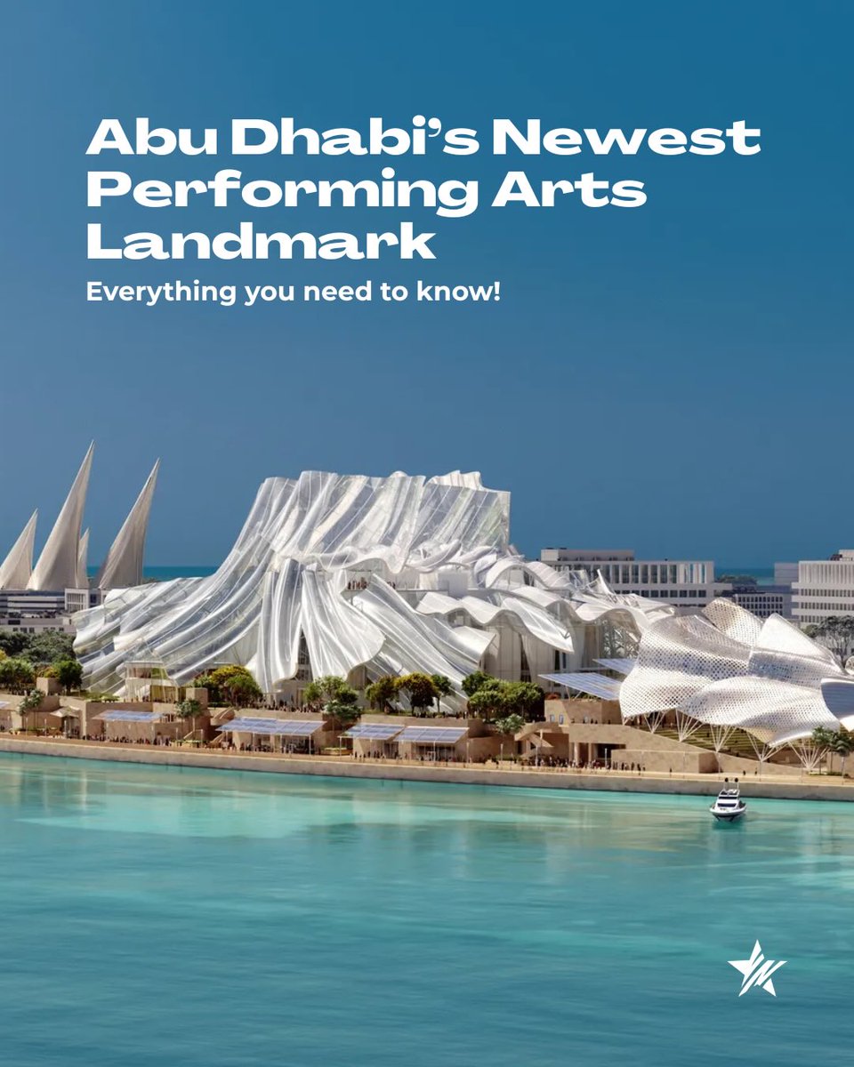 LessieSpiroff's tweet photo. Abu Dhabi’s Dar al Funoon will bring opera, ballet, theatre and live performances to Saadiyat Cultural District. Designed by Guggenheim Abu Dhabi’s architect, it opens in 2030 as the region’s most advanced performing arts venue. https://t.co/tjZSrX3PS4