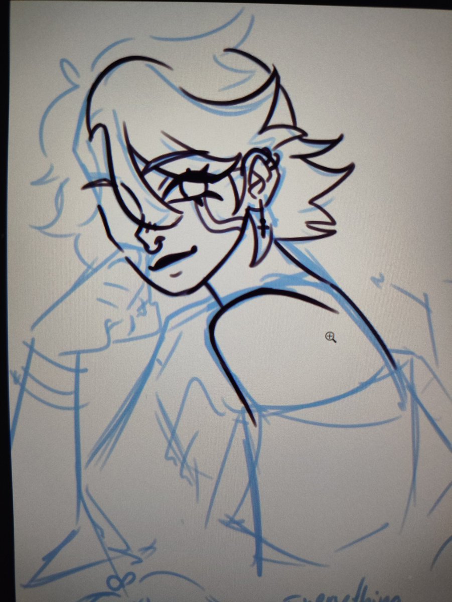 Maxwellinpiz's tweet photo. Hihihiii I wanted to say sorry for disappearing for like a month, my stomach has been very upset at me and I also started uni
I PROMISE IM DRAWING NQH CHARACTERS 
here have a sneak peek 
#notquitehuman #nqh https://t.co/bD76yOk6Zv