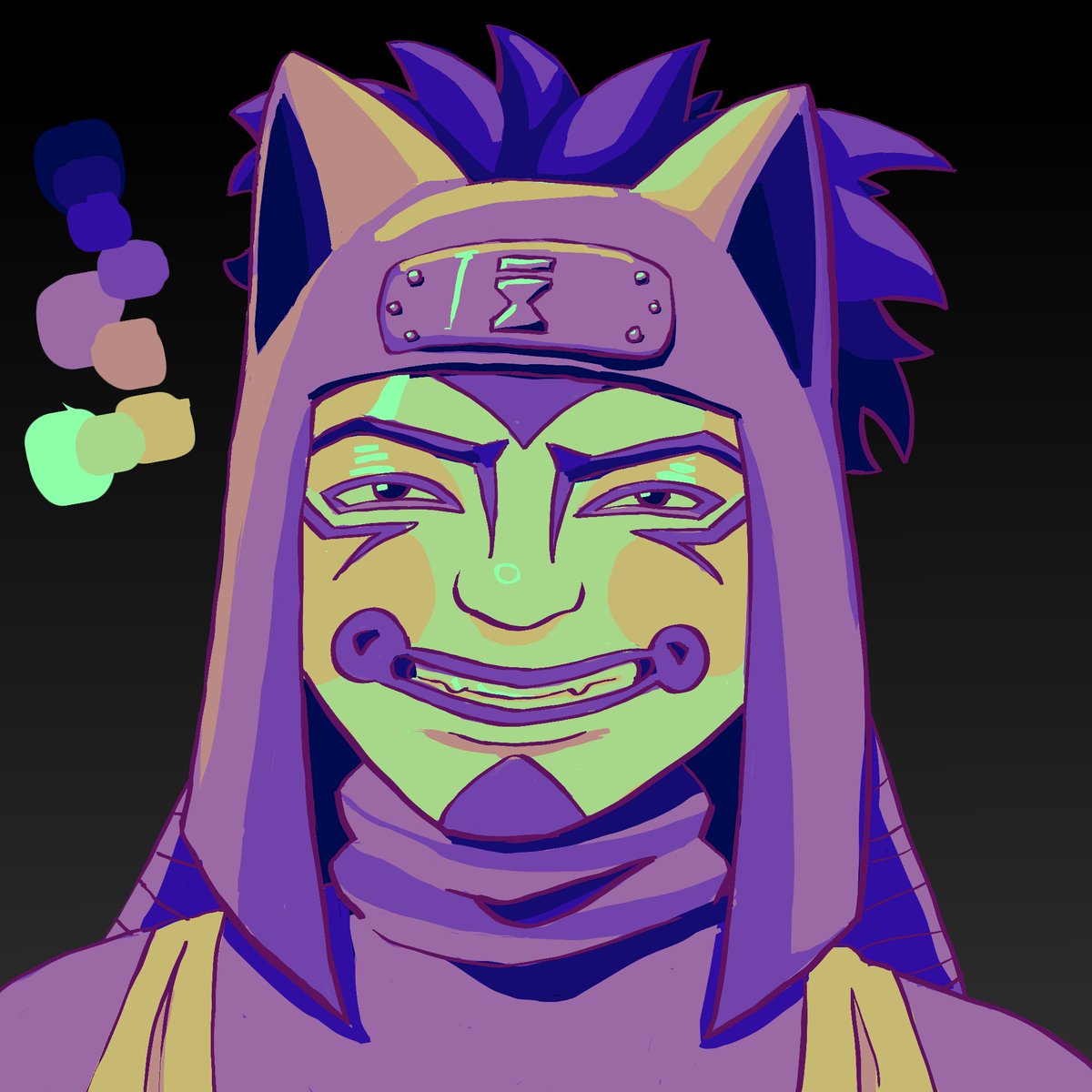 Stary_Katy's tweet photo. lowkey hate this, but @Kvadrazma is holding me at gunpoint, so I have to post it. #naruto #kankuro #WIPㅤ https://t.co/XPREmkGWsW