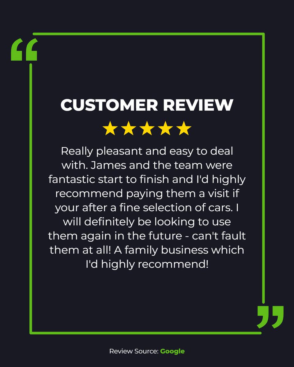 BridgetNov7ka's tweet photo. Aberdeen Autos is proud to receive a wonderful 5-star review from a valued customer. Thank you for choosing us. Happy motoring from Aberdeen Autos! https://t.co/goo2M9qI1p