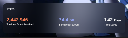 zenlab3d's tweet photo. #Brave has been doing GOD's work for me!!

1.42 Days Time saved 😭😭 https://t.co/WzdOBQadb7