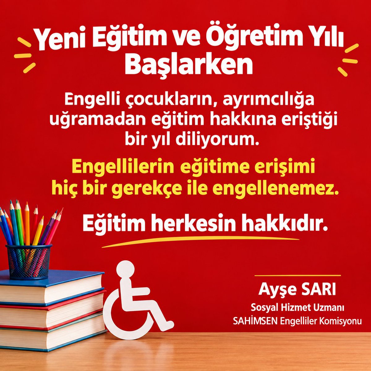2030AgendaSDG's tweet photo. Zorlu bir yıl başlıyor birçok çocuk ve ailesi için.
Kızımın okula başlaması ve devam etmesi mücadele ile geçti.
10 yıllar geçti üzerinden bir şey değişmedi.
Bu yıl...
Dilerim bu yıl, her çocuk eğitim hakkına erişir. https://t.co/tCqKeoH23I