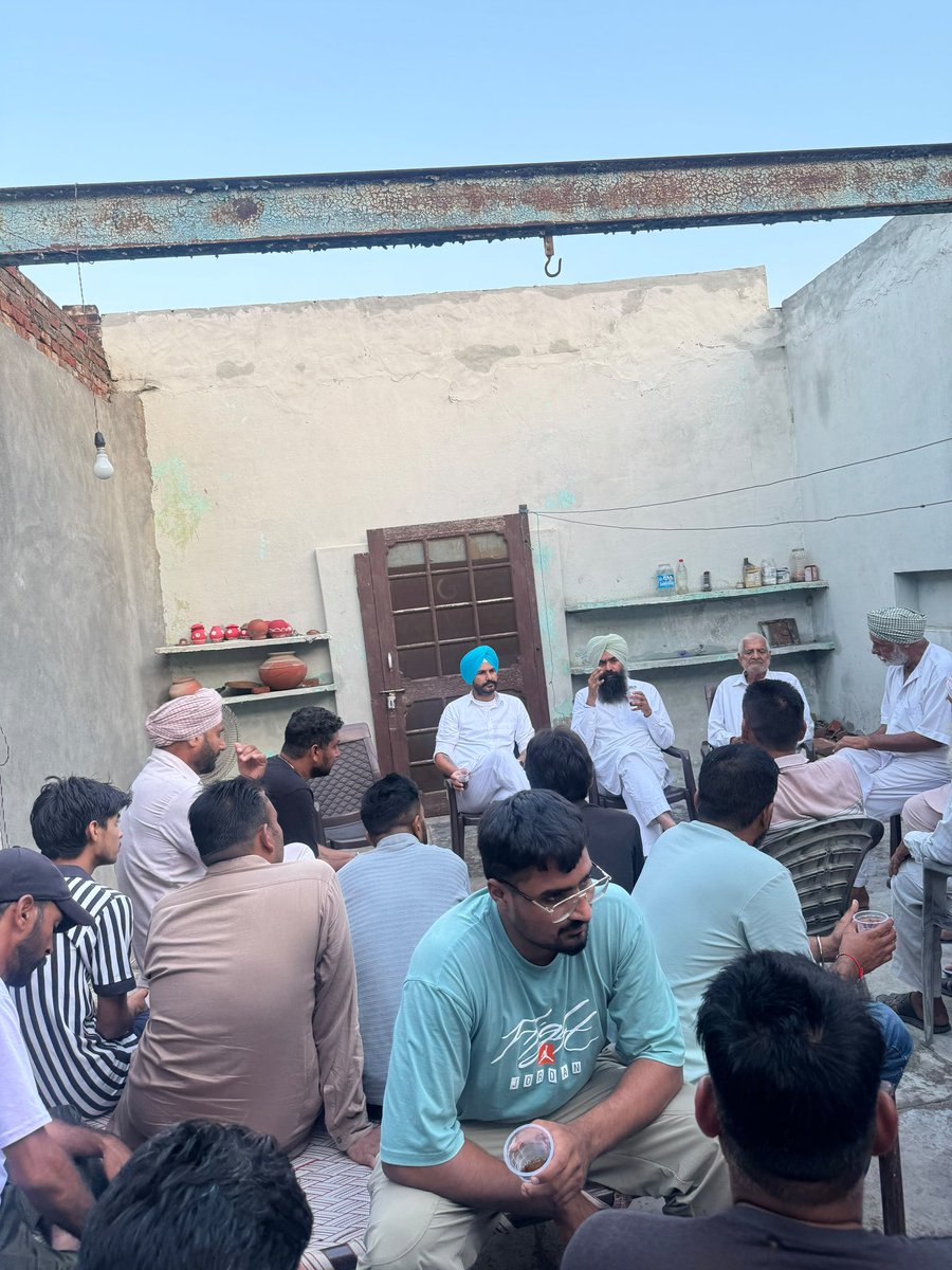 onkarsidhu's tweet photo. Today, met with residents of Rajindra Puri and Manna villages of dhuri constituency and discussed the BJP Government’s policies, development initiatives, public welfare schemes and local issues.

Grateful for the love, support and trust of the people. 🙏

People’s Support — Our Strength. Together, Towards Development. 🇮🇳
@BJP4Punjab @MSBADAL @DrSatishPoonia