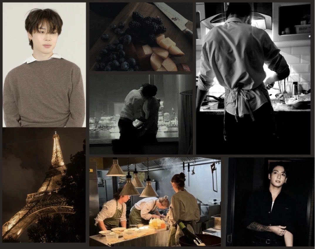 psuedomyn's tweet photo. @starmaryberry Can’t Stand the Heat by pinkxsparklyjimin

🥖 bratty, submissive, stubborn, ambitious jimin
🥖 stubborn, dom, emotionally repressed jeongguk
👨‍🍳 the epitome and peak of romance in the big city paris. c’est incroyable! 

🔗 https://t.co/MXI9FEApqT https://t.co/37vAbD0Inj