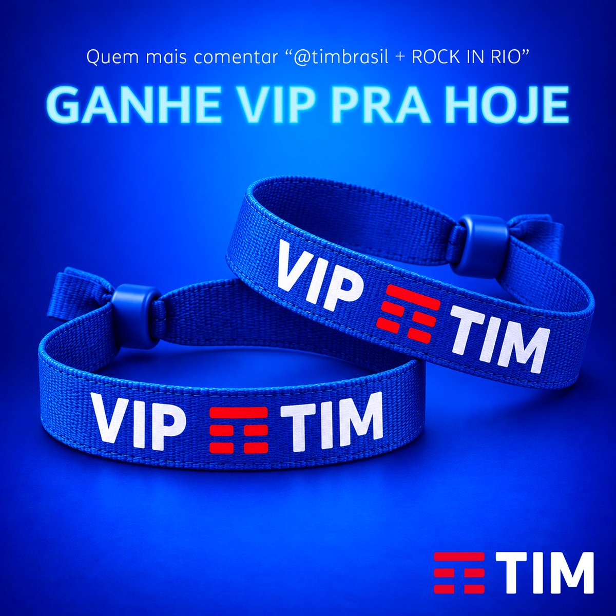 TIMBrasil's tweet photo. ÚLTIMA CHANCE PRA SER VIP ROCK IN RIO CMG
valendo 2 pares de ingressos a partir de agora!

Regras:
• RT aqui
• comenta “@timbrasil + ROCK IN RIO”

os 2 que + comentarem até 17h levam! https://t.co/S1FwZEPNzJ