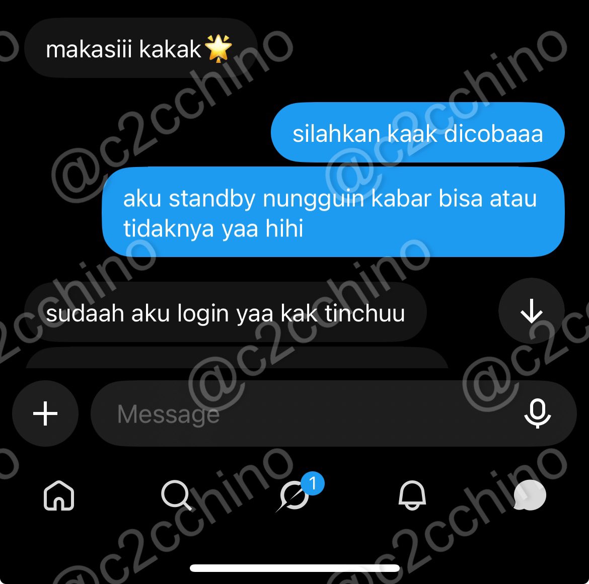 c2cchino's tweet photo. ini bbrp testi, gabisa up semua karena udah kebanyakan DM 🙇🏻‍♀️ yg ada aja yaa

#1 https://t.co/03Oqj5fIW2