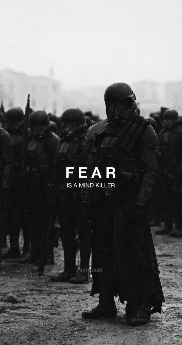OpticNoir's tweet photo. They are two motivating forces in life: fear and love https://t.co/tgM8WVVCUk