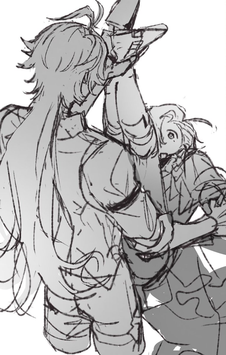 Lexie44169866's tweet photo. 哎呀不会画！总之就是那个那个意思…… https://t.co/l9MukooPr8