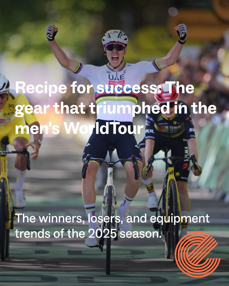 MarquittaSe2's tweet photo. After a full WorldTour season, we examine the winning equipment, whether aero bikes truly reign supreme, and if Shimano should be worried about SRAM. https://t.co/mmLqVQOzxn