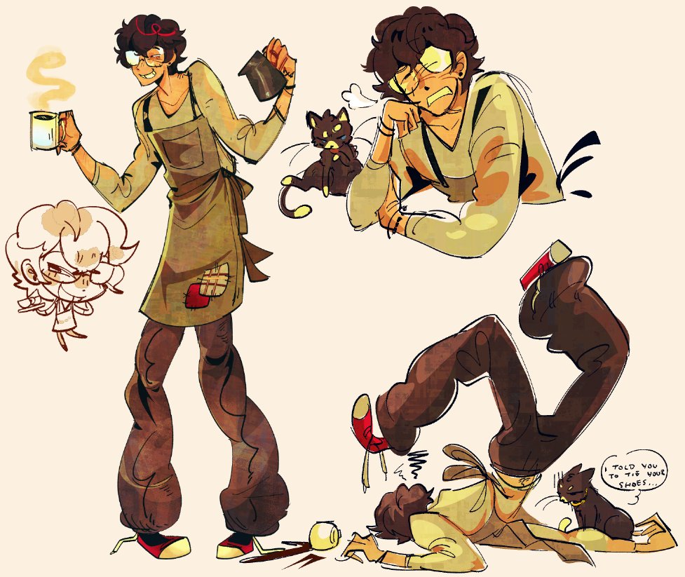 Fishquill's tweet photo. Akiren doodles https://t.co/1I1xeeDkQS